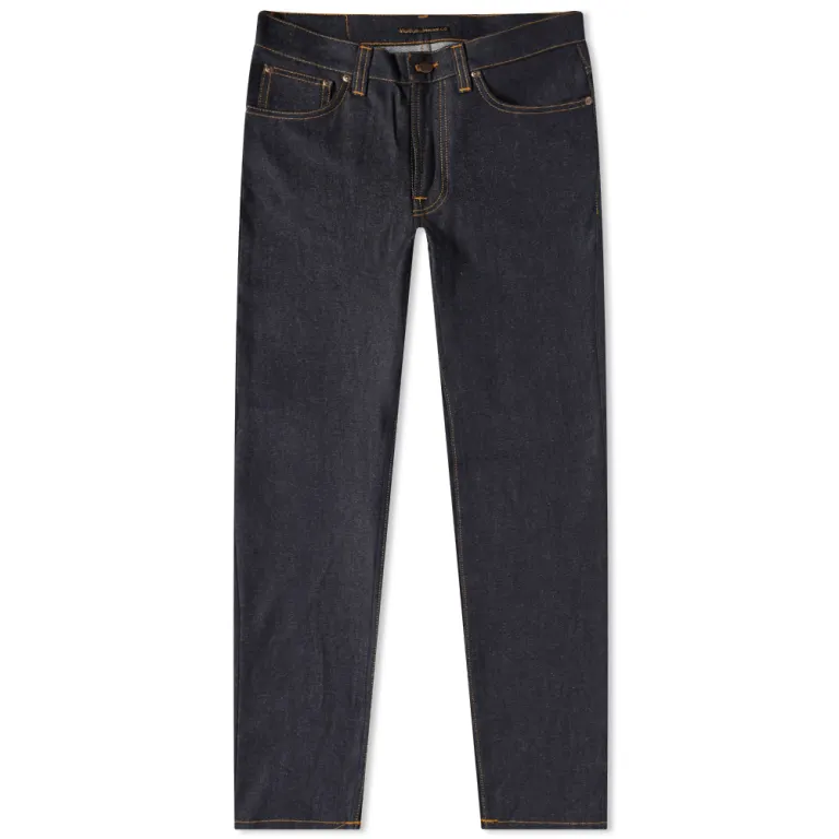 Dark Wash Indigo Blue Jeans